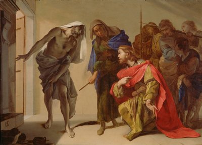 The Shade of Samuel Invoked by Saul by Saul